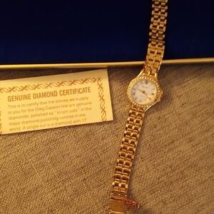Oleg Cassini Gold Women's Watch